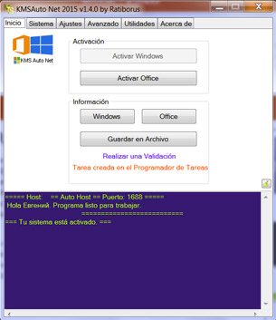Descargar KMSauto Net. KMS activador para Windows Gratis.
